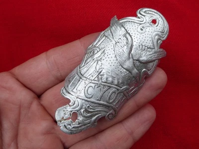 Ancienne Plaque  de Vélo Cycles ALCYON - Photo 1/4