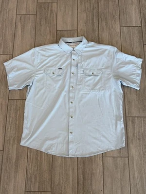 Poncho Camisa Para Hombre XL Regular Flex Manga Corta Abotonada Rendimiento Exterior Foto 1 de 4