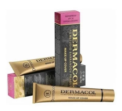 Autêntica base de maquiagem Dermacol 226 impermeável FPS 30 EXP 2/27 J1 - Imagem 1 de 4