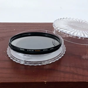 🌸[Near MINT] Kenko C-PL (W) Vernier 67mm Lens Filter From Japan - Picture 1 of 12