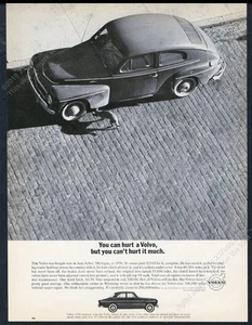 Foto de coche Volvo 122 1963 You Can't Hurt It Much anuncio impreso vintage - Imagen 1 de 1