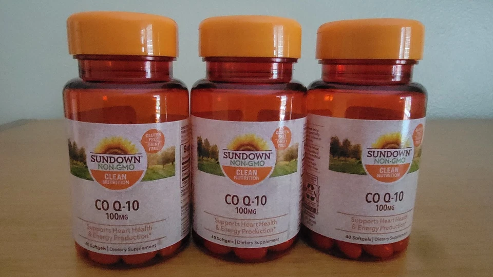 Sundown Naturals Co Q-10 100 MG Softgels 40 Count
