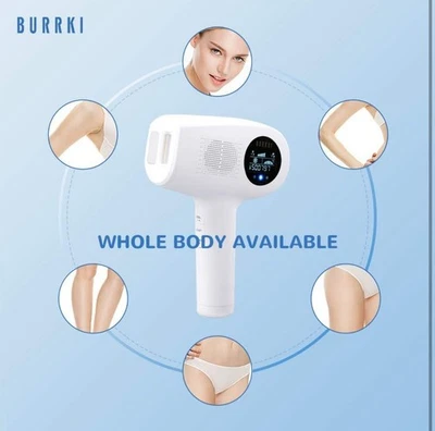 BURRKI Ice Feeling Epilierer Haarentfernung Körper IPL Laser Diät Beauty Hautpflege  - Bild 1 von 4