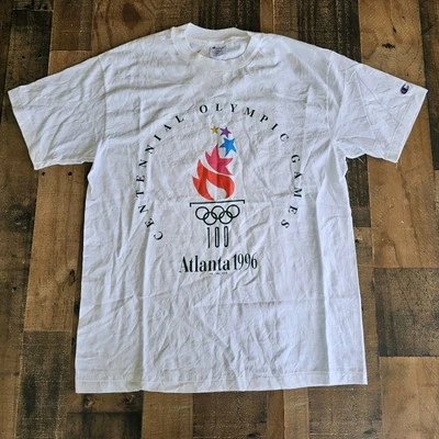 1996 Atlanta Olympic Centennial 100 T Shirt NWT  - Image 1 of 4