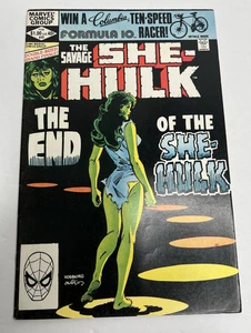 The Savage She-Hulk # 25 Marvel Comic Double-Size Final Issue Vosburg 1982 - Bild 1 von 15