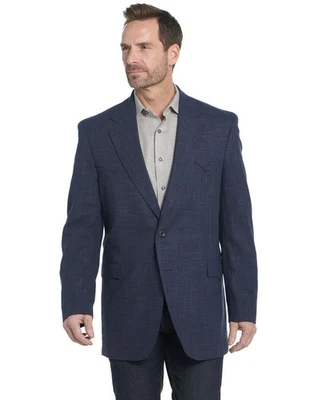 Circle S Western Sport пальто мужской Lubbock 46 L вересковый темно-синий CC4546 - Изображение 1 из 2