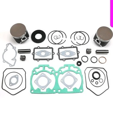 Kit de reconstrucción de extremo superior rodamientos de pistones de doble anillo para Ski-Doo MXZ 800 2000-2007 Foto 1 de 3