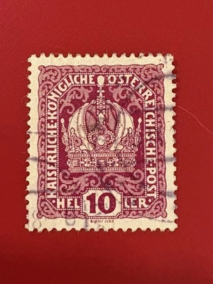 WESTERN UKRAINE STAMP 40 h MH Austria Vintage ST-3 - Image 1 of 2