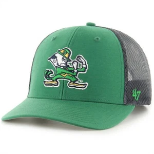 Notre Dame Fighting Irish 47 Brand Adjustable Trucker Hat - Green - Picture 1 of 1