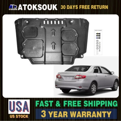 Engine Splash Guard For Toyota Corolla 2009-2013 Under Engine Shield Cover Board - Imagem 1 de 4