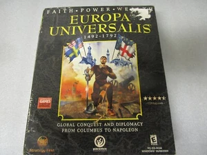 Europa Universalis 1492-1792 Windows 95-2000 CD PC Big Box Retail Factory Sealed - Picture 1 of 9