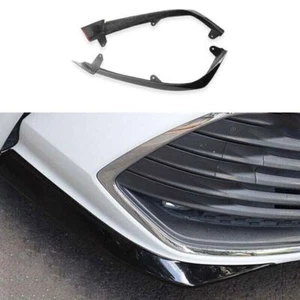 Protector labial divisor parachoques delantero negro brillante apto para Toyota Avalon 2019-2022 - Imagen 1 de 7