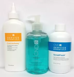 Cnd Shellac 3er Set - Nagelhaut weg 6oz, Cool Blue, ScrubFresh 8oz - Bild 1 von 1