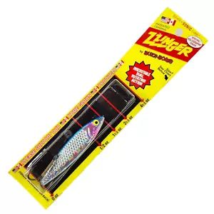 ZZINGER Anchovy Herring Blue Holographic 1-1/2oz Lure 3in Doug Field Buzz Bomb - Picture 1 of 4