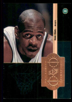 1998-99 SPx Finite #223 Keon Clark RC /2500 - Image 1 of 2