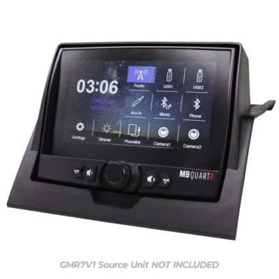 MB Quart Polaris Ranger XP 1000 RG-DASH-1 Tuned GMR7V1 Source Unit Dash Kit - Image 1 of 4