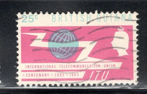 BRITISH GUIANA GUYANA  STAMPS USED    LOT 77AY Cover