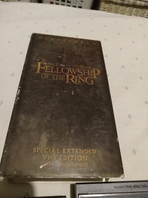 The Lord of the Rings Fellowship of the Ring 2 VHS Special Extended Edition new - Image 1 of 4