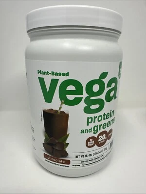 Vega Nutrition Mezcla de Bebidas Proteínas y Verdes, Chocolate - 18.4oz Exp Julio/2025 Foto 1 de 2