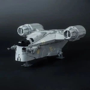 Modubrix Moc Building Blocks Razor Crest Fighter Set Bricks Toys Kits 1235 Parts - Picture 1 of 6