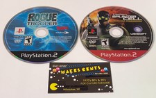 Tom Clancy's Splinter Cell & Rogue Trooper - PlayStation 2 Disc Only PS2 Games