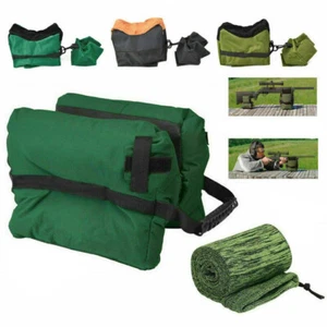 Gun Front Rifle Bench Rest Bag Target Shooting Gun Rest Sand Bags Or Gun Socks - Picture 1 of 27