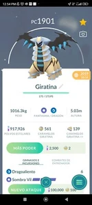 Pokemon Giratina Altered Shiny 30 Tage tr-de oder registriert tr-de Go - Bild 1 von 1