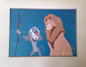 Disney Exclusive Commemorative Lithograph - THE LION KING 1995 - w Folder - Picture 1 of 6
