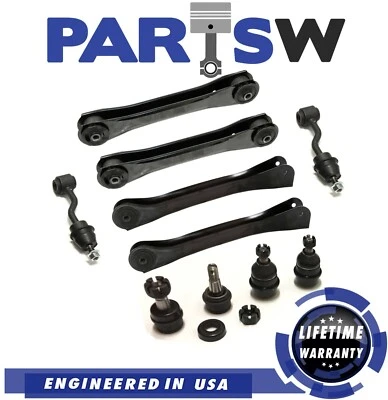 10 peças novo kit completo de suspensão dianteira para 1996 1997 1998 Jeep Grand Cherokee - Imagem 1 de 3