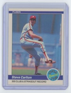 1984 Fleer Steve Carlton . Philadelphia Phillies #642.