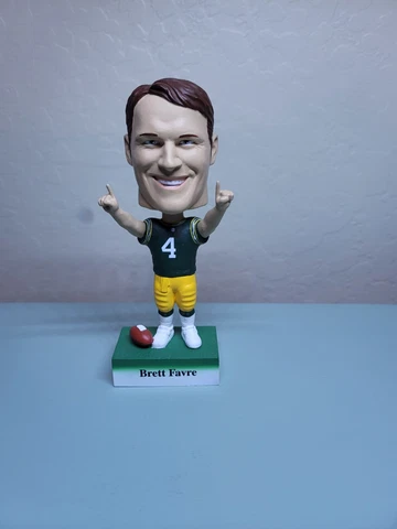 Brett Favre bobblehead - upper deck Cover