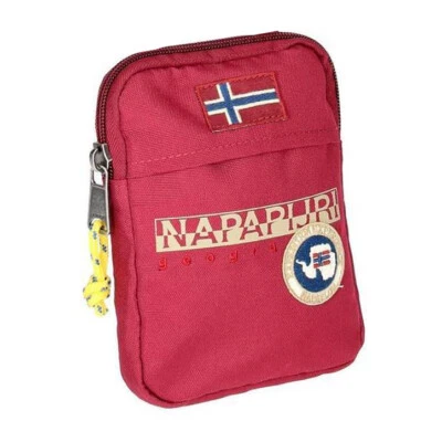 Плоский держатель для документов Borsello Tracolla Uomo Donna Napapijri North Cape N3R18 bor - Изображение 1 из 4