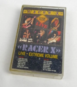 Musikkassette - RACER X - Extreme Volume Live - Tape MC - Bild 1 von 1