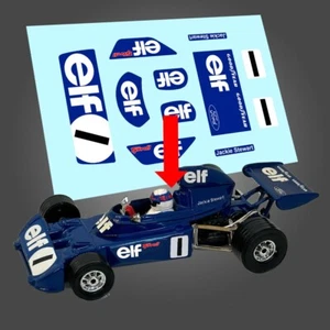 STICKERS POUR TYRRELL FORMULE 1 CORGI 1/36eme NO DECAL AUTOCOLLANT DCS054 - Imagen 1 de 1