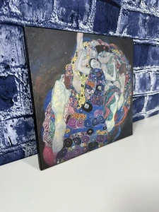 The Virgins by Klimt Vintage Fine Art Poster Chipboard. B15 - Picture 1 of 10