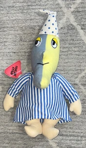 Sugar Loaf Sun Moon Pajamas Kitschy Sleepy  Odd Weird Rare Plush 1991 13” - Picture 1 of 7