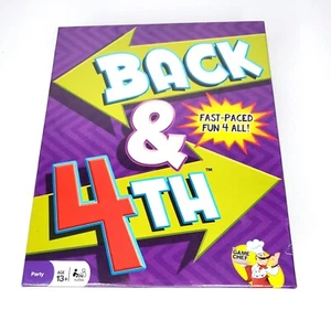Back & 4th - Diversión de ritmo rápido 4 juegos familiares perfectos para fiestas - NUEVO SELLADO - Imagen 1 de 6