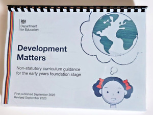 Development Matters EYFS Full Colour Early Years Updated 2023 for 2024 Spiral