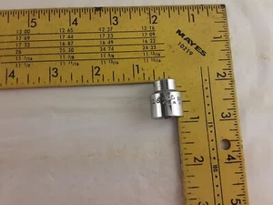 Vintage MAC TOOLS 1/4" Drive 9/16" Shallow Socket 6 Point - USA - M186 - Picture 1 of 10