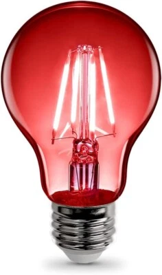Feit Electric A19/TO/LED Filament 25W Equivalent Dimmable Clear Glass Light Bulb - Image 1 of 4
