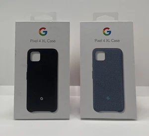 Google Pixel 4 XL Fabric Cases (Carbon & Bluish) - Picture 1 of 3