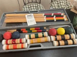 Franklin Croquet Set Plastic Case - Picture 1 of 9