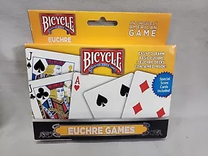 Bicycle Euchre Playing Cards - 1 Set of 2 Euchre Decks *NEW* - Picture 1 of 6
