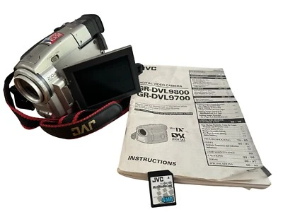 JVC GR-DVL9700 Camcorder MiniDV 200x Digital Zoom Memory Card Spares Repair. - Image 1 of 4
