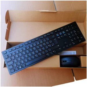 UK layout wireless keyboard and mouse set for Dell KM636 - Picture 1 of 6