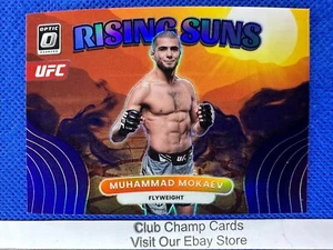 2023 #24 Muhammad Mokaev Panini Donruss Optic UFC Rising Suns Purple Prizm - Bild 1 von 2
