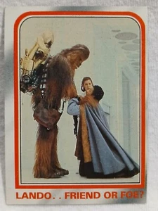 1980 Topps #109 Lando Friend or Foe The Empire Strikes Back - Picture 1 of 2
