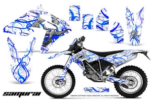 BMW G450X 2010 2011 2011 KIT DE GRÁFICOS CREATORX CALCOMANÍAS PEGATINAS SAMURAI BLWNP - Imagen 1 de 1