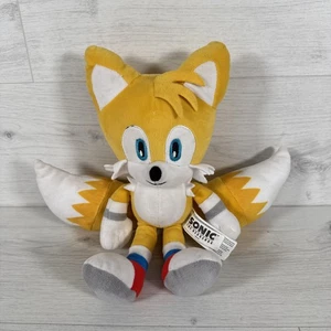 Sonic the Hedgehog Plushie Stuffed Toy Tails - Very Good Condition - Picture 1 of 9