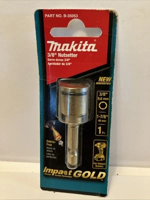 Nuevo MAKITA Impact ORO (clasificado de impacto) tuercas 3/8" B-35053 Foto 1 de 2